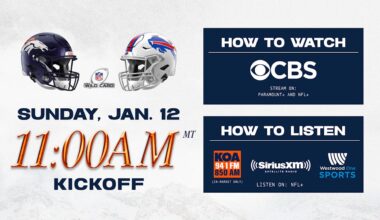 How to Watch: Broncos at Bills
