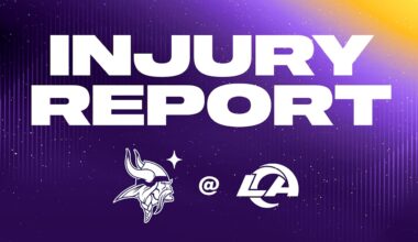 Final Vikings at Rams Injury Report for Wild Card Round