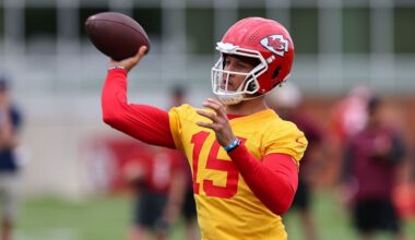 Chiefs QB Patrick Mahomes ready to leave Super Bowl loss behind in 2025: 'Let's just play football'