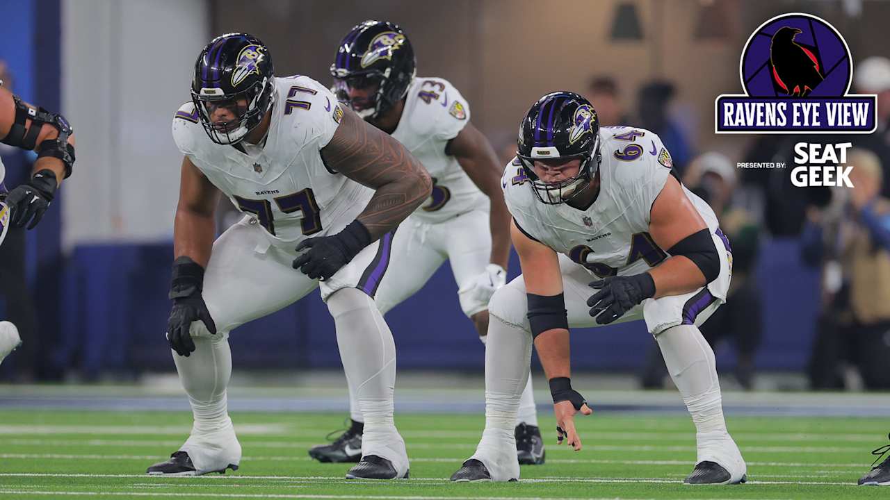 Ravens Offensive Line Has Become a Strength