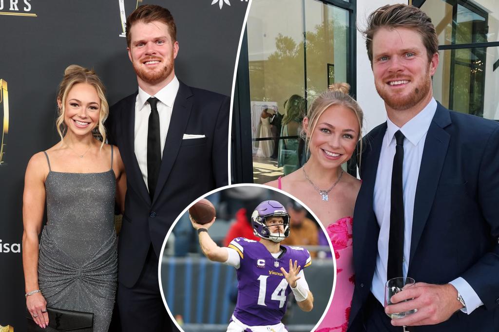 Sam Darnold engaged to longtime girlfriend in stunning beach proposal