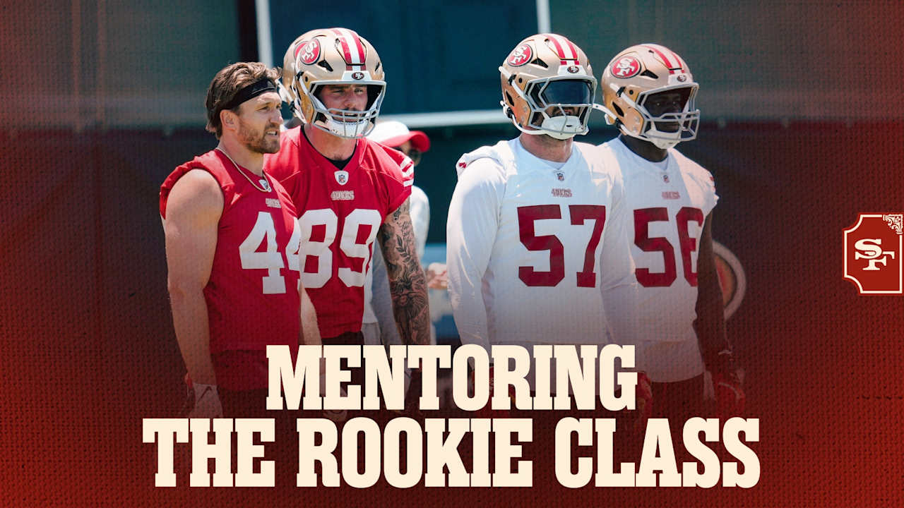 Veterans Step Up with Record Rookie Class Heading to 49ers Camp