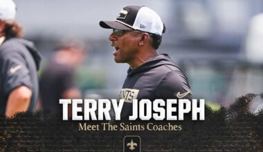 Terry Joseph | Meet the 2025 New Orleans Saints Coaches