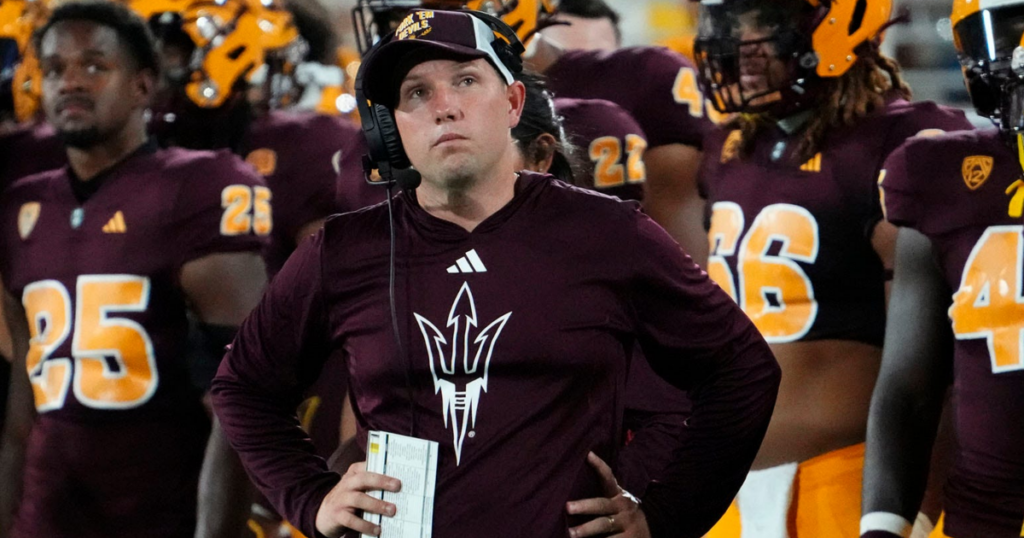 Arizona State coach Kenny Dillingham isn't discouraging his players from entering the transfer portal ahead of the College Football Playoff.