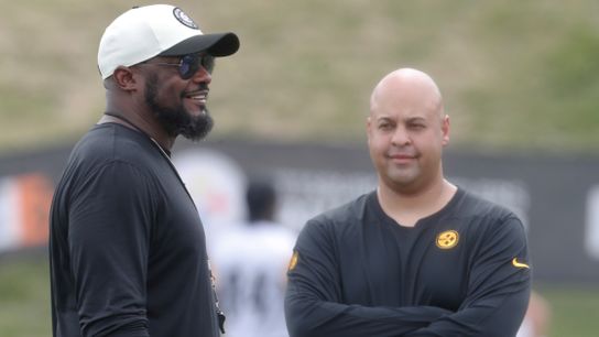 Steelers Mike Tomlin Omar Khan Steelers Mike Tomlin Omar Khan