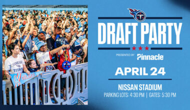 Tennessee Titans to Host 2025 Draft Party at Nissan Stadium on April 24