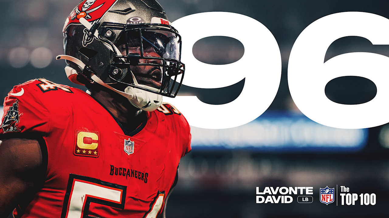 Lavonte David Ranked 96 on the NFL's Top 100 Players of 2025