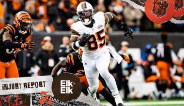 David Njoku listed as out for Week 17 vs. Dolphins