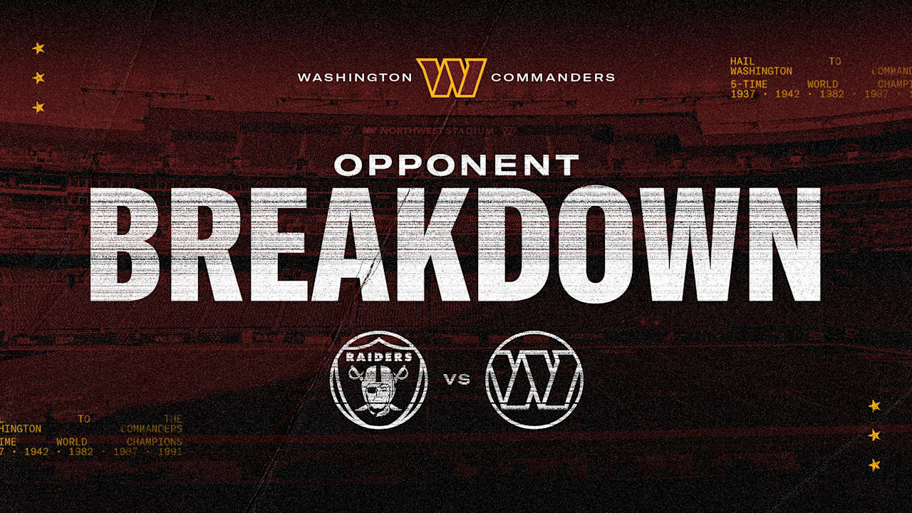 2025 opponent breakdown | Las Vegas Raiders