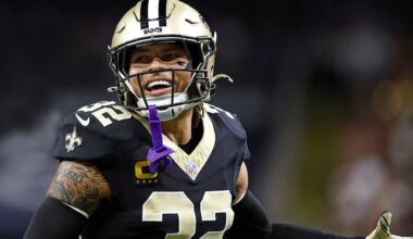 New Orleans Saints safety Tyrann Mathieu announces his retirement from pro football