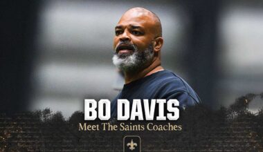 Bo Davis | Meet the 2025 New Orleans Saints Coaches