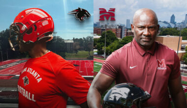 Arthur M. Blank Family Foundation, Atlanta Falcons Provide New Helmets for Morehouse College and Clark Atlanta University’s Football Programs