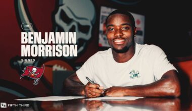Tampa Bay Buccaneers Sign CB Benjamin Morrison, Wrap Up Rookie Deals