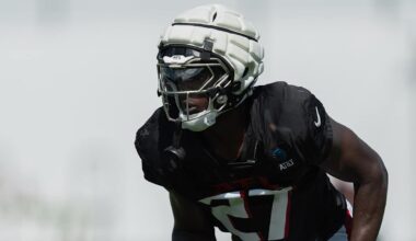 James Pearce Jr. adding 'a little edge' to Falcons defense
