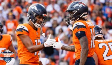 Who is poised to take a jump in the Broncos’ receiving corps?