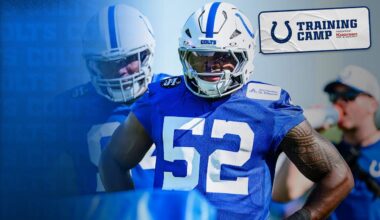 Nearly one year removed from Achilles' tear, Samson Ebukam returns to Colts' defensive line ready to 'destroy everybody' 