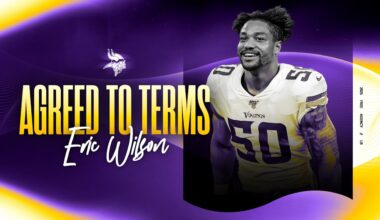 Eric Wilson Returning to Vikings After 3 Seasons with Packers