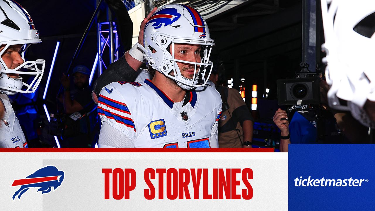 Top 5 storylines for Bills at Texans
