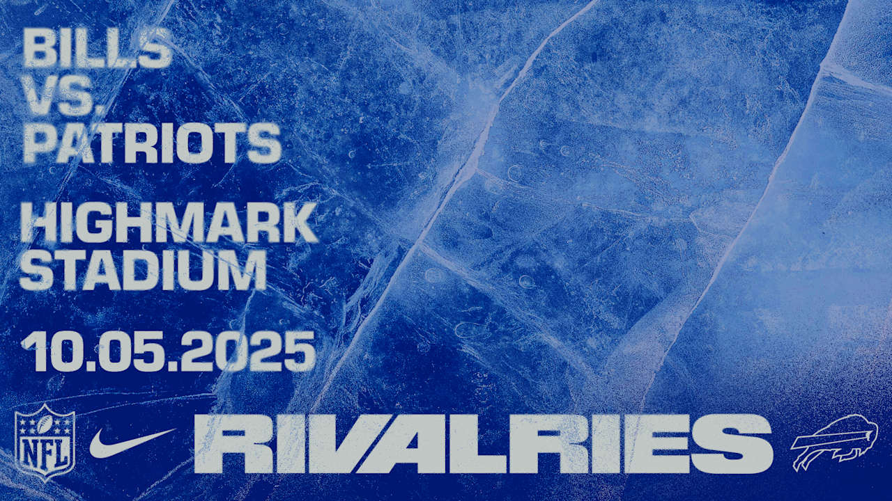 Bills to wear new Nike Rivalries uniforms Week 5 vs. Patriots, full uniform set to be unveiled Aug. 28 