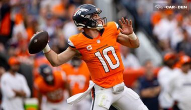 QB Bo Nix nominated for NFL Rookie of the Week award following Week 8 win over Panthers