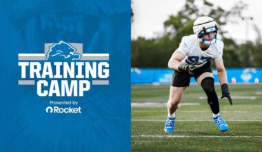 Detroit Lions 2025 training camp day 1 observations