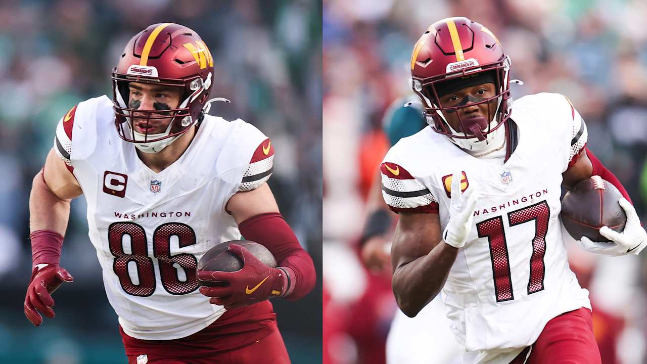 Commanders TE Zach Ertz rooting for WR Terry McLaurin to get 'paid as much as he wants'