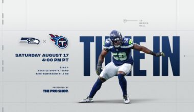 Seahawks at Titans on August 17