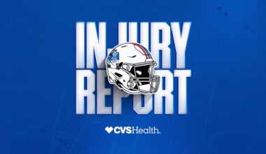 Week 13 Injury Report: Colts at Patriots