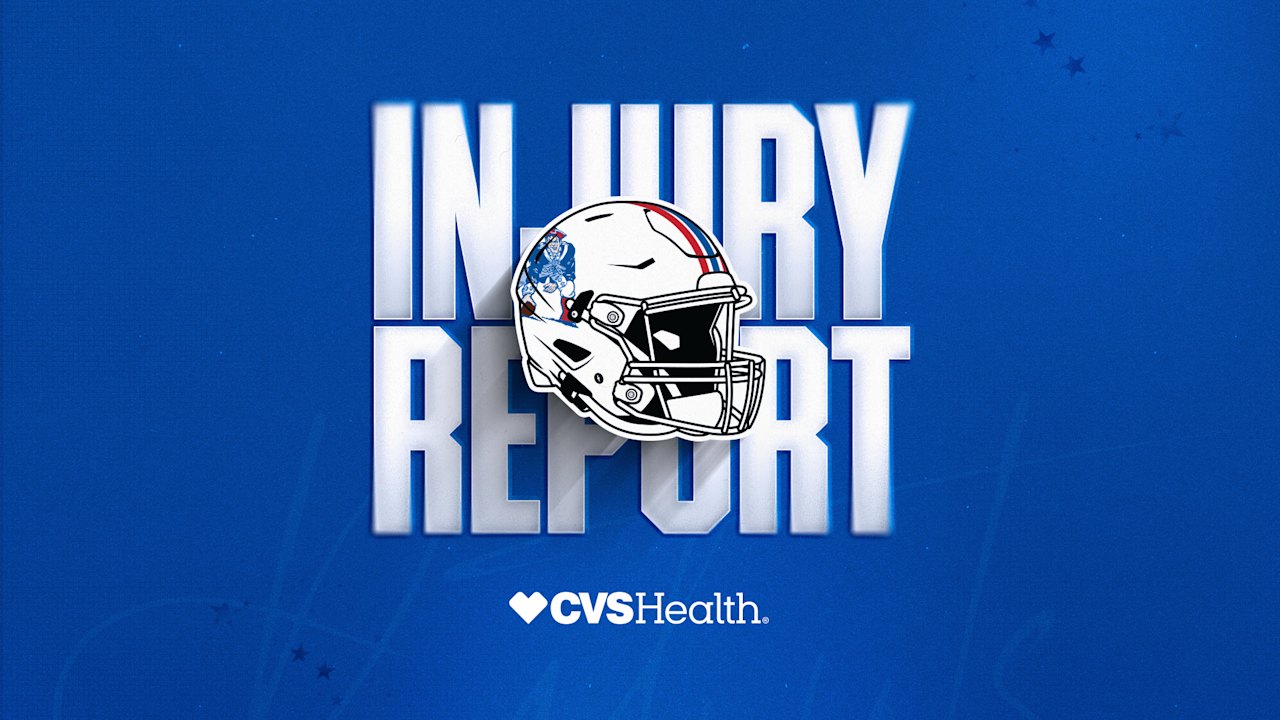 Week 13 Injury Report: Colts at Patriots