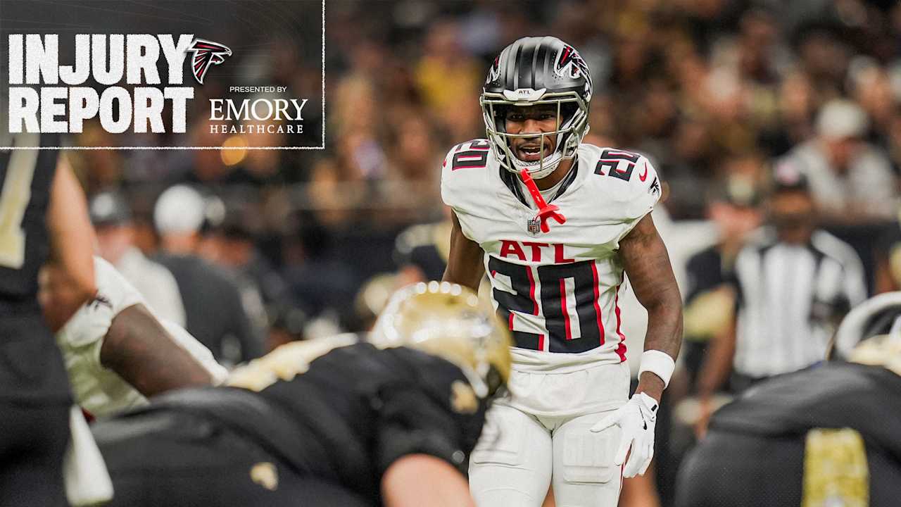 8 Atlanta players ruled out of Week 11 matchup vs. Denver Broncos