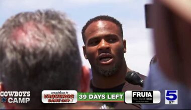 Micah Parsons sounds off on contract dispute with Dallas Cowboys