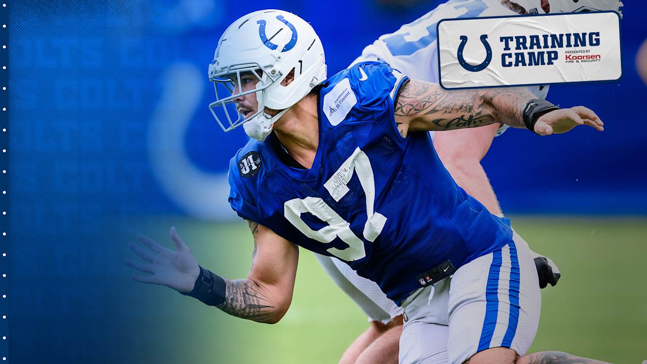 Laiatu Latu's tireless work ethic paying off in training camp