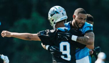 Ja'Tavion Sanders on becoming faster and more confident in Year 2