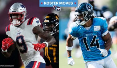 Titans Sign Receiver Matt Landers, Waive Receiver Colton Dowell
