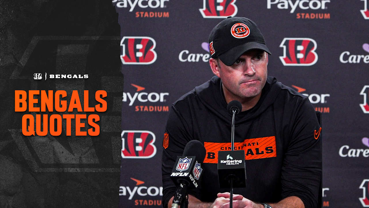 Bengals Week 9 Postgame Quotes