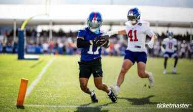 Touchdowns & takeaways from first day of training camp