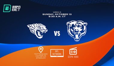 Chicago Bears vs. Jacksonville Jaguars 2024 Week 6