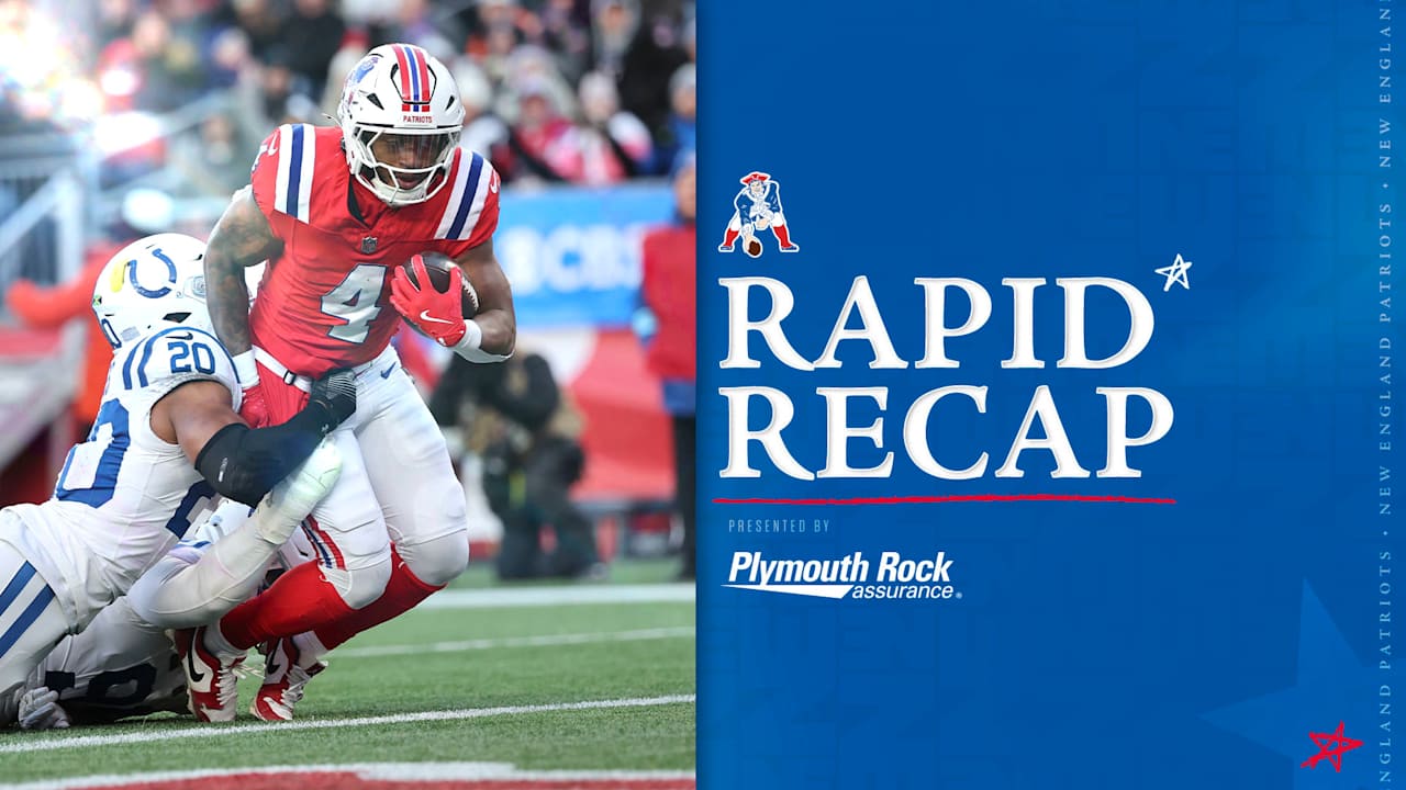 Patriots Can't Close out Colts