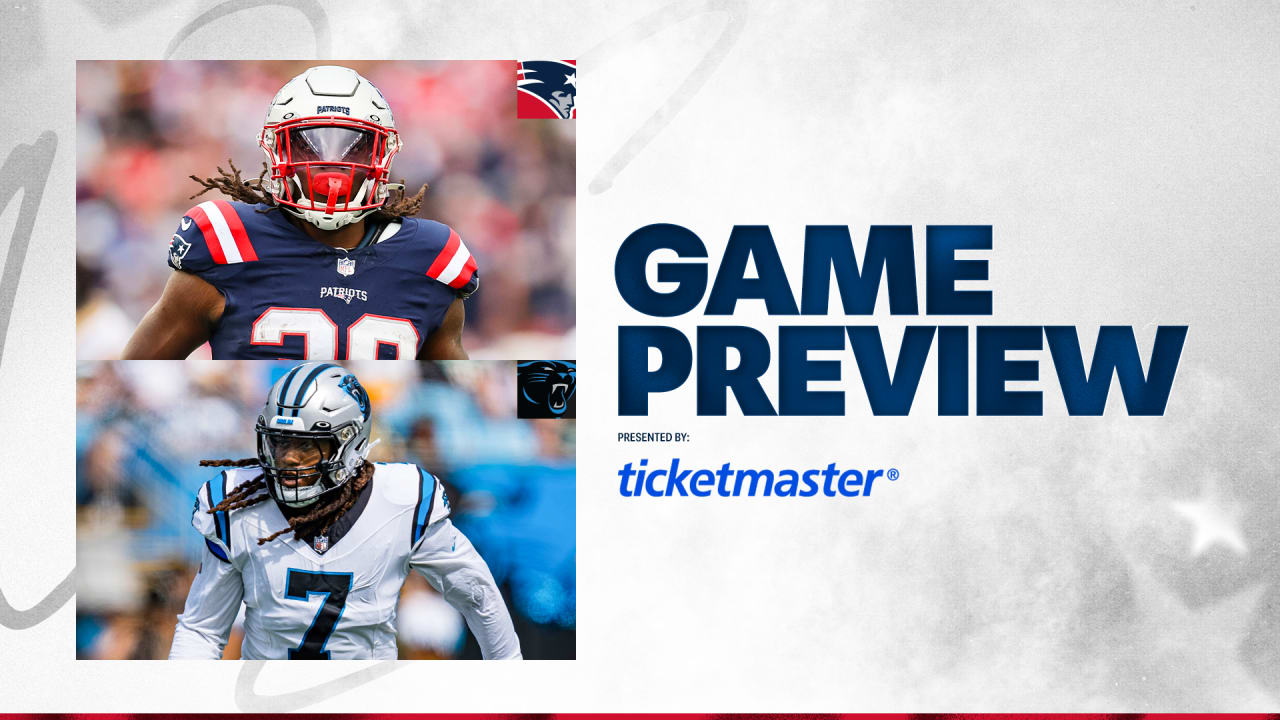 Game Preview: Panthers at Patriots
