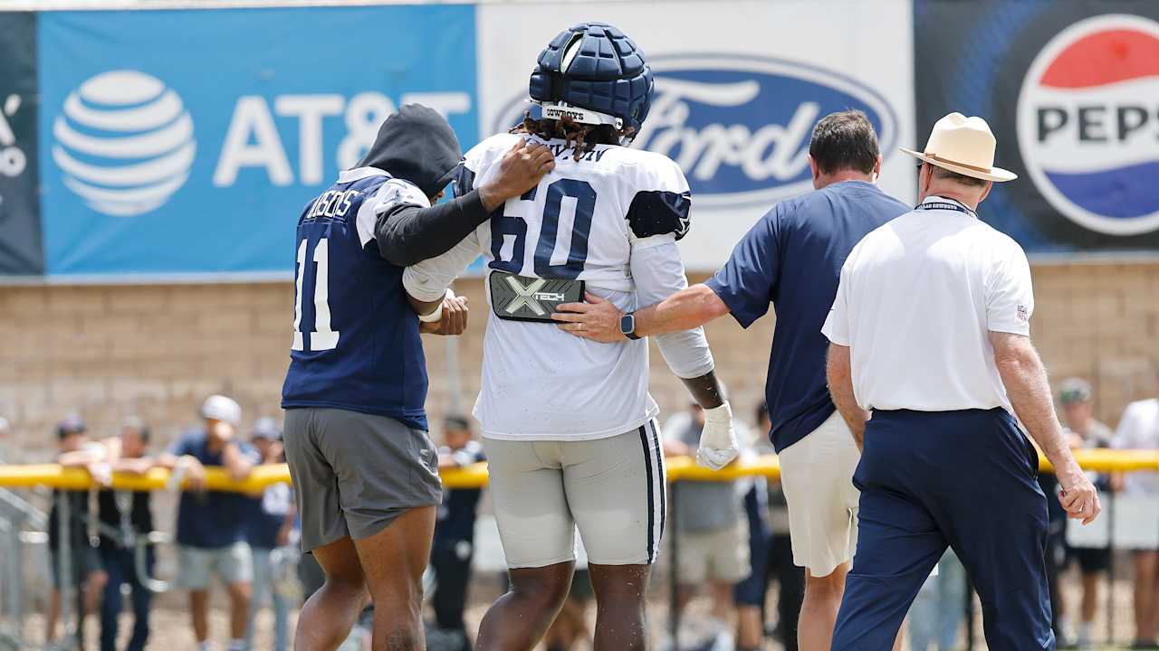 Guyton leaves practice early with injury