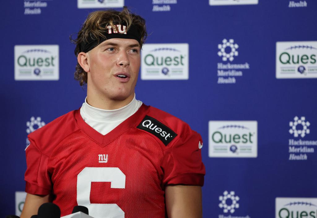 Giants drawn to Jaxson Dart's innate leadership ability that is getting rave reviews