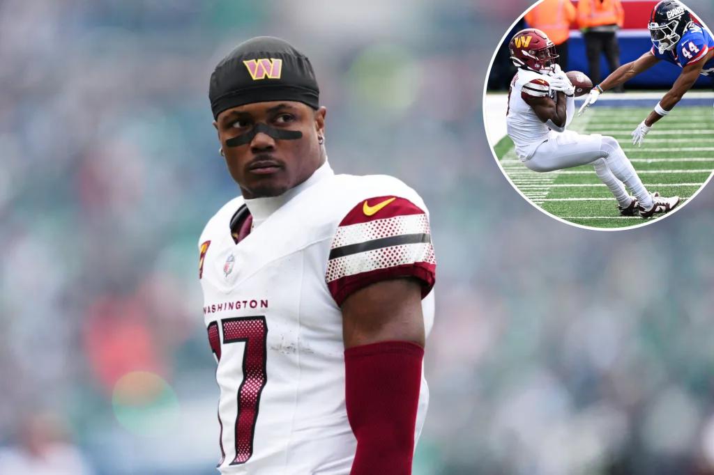 Terry McLaurin holding out of Commanders camp