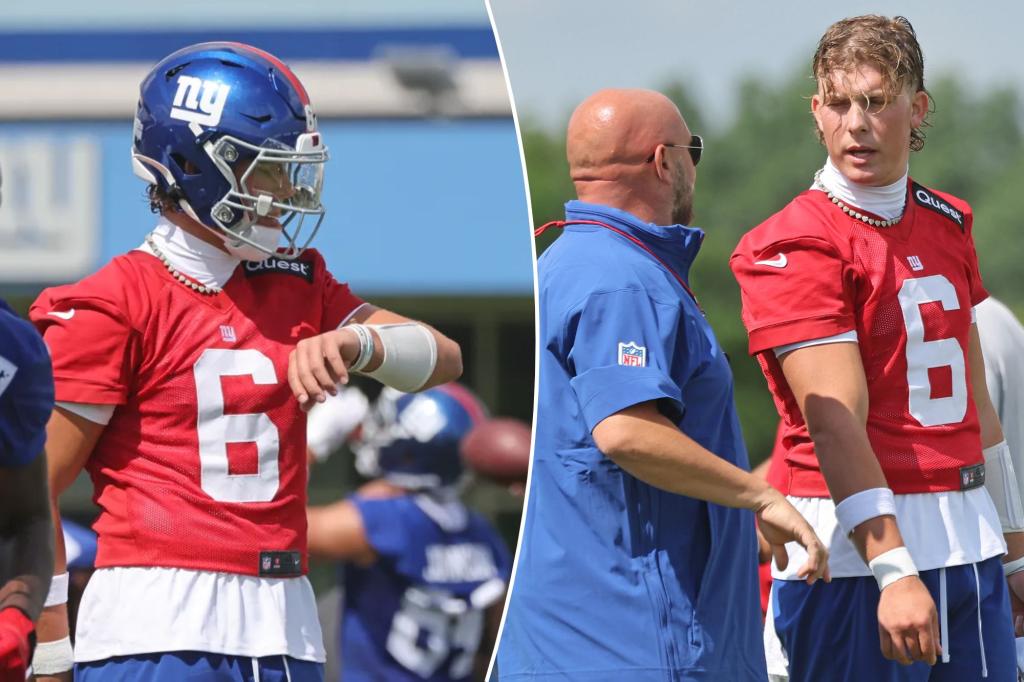 Brian Daboll opens door for Jaxson Dart to win bigger role at Giants training camp