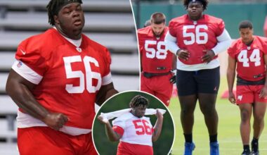 Tampa Bay Buccaneers DT Desmond Watson placed on non-football injury list due to weight