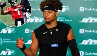 Justin Fields quietly winning over Jets teammates as leader on and off the field