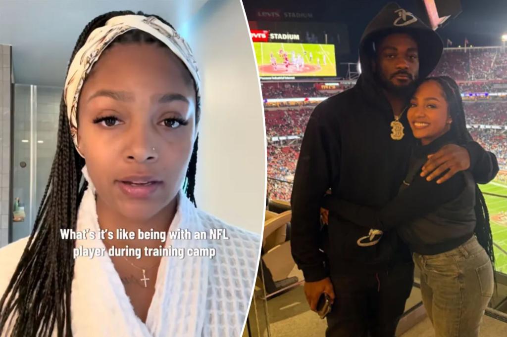 Brandon Aiyuk's wife on why WAGs are 'in a panic' at the start of camp