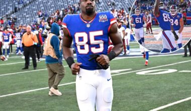 Giants benefit from Chris Manhertz's experience after carving out useful role