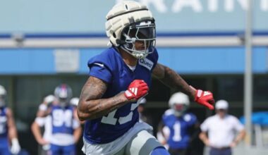 Jalin Hyatt making big changes in attempt to salvage Giants career