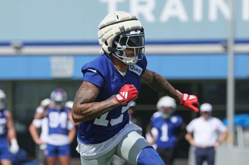 Jalin Hyatt making big changes in attempt to salvage Giants career