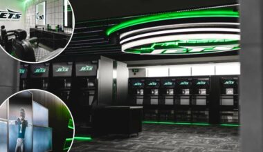 Jets' locker room makeover comes with a 2,000-pound 'wow' factor